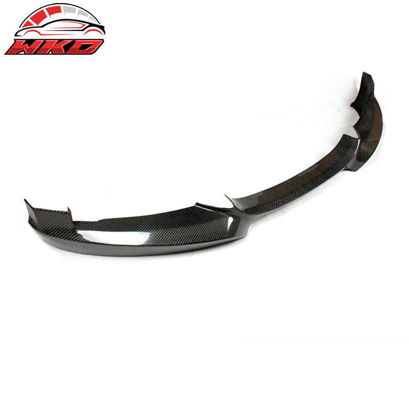 Fits 07-13 BMW E82 M Sport HT Style CF Front Bumper Wing