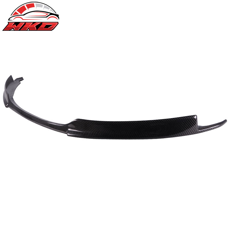 Fits 08-13 BMW E82 E88 M Sport Only Front Bumper Lip Spoiler - Carbon Fiber CF