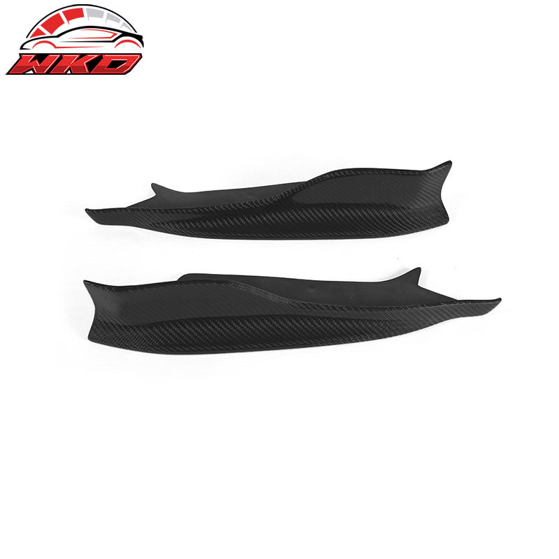 Wholesale 11-12 BMW E82 1 Series M R Style 2PCS Rear Bumper Aprons Matte Carbon Fiber