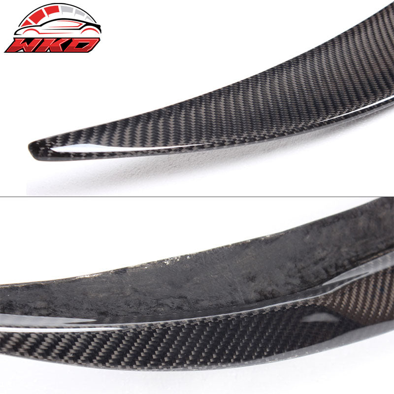 Fits 07-13 BMW 1 Series E82 MP Style Rear Trunk Spoiler Wing Matte Carbon Fiber