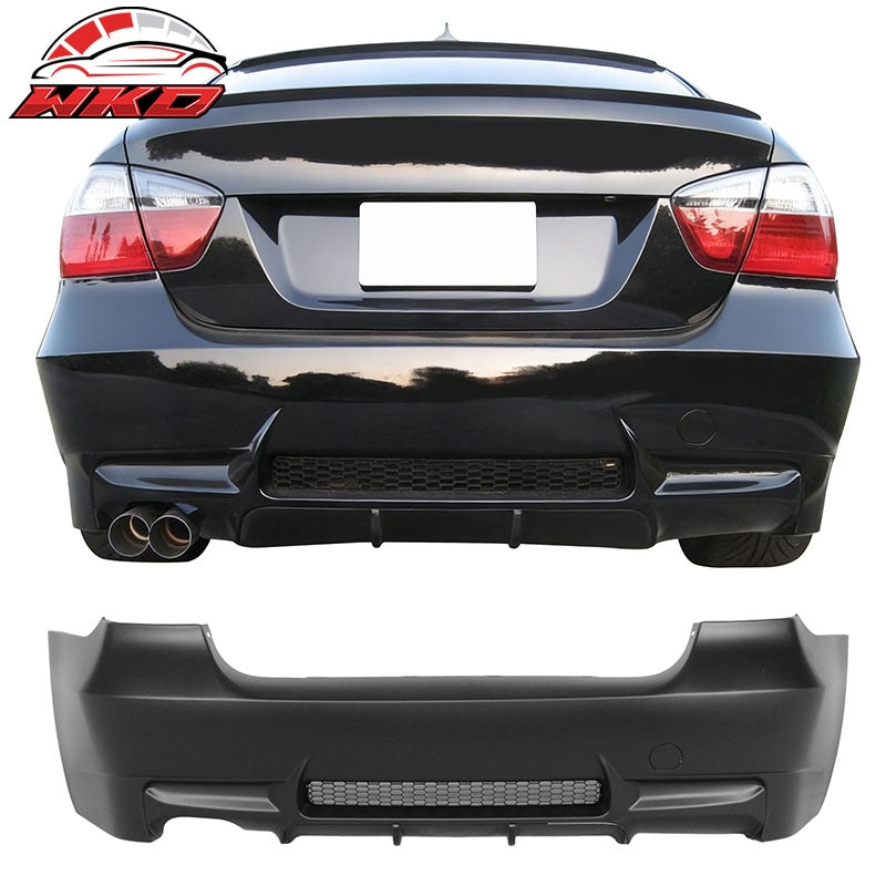 Wholesale 06-11 BMW E90 3-Series 325i 330i M3 Style Rear Bumper Cover Replacement PP