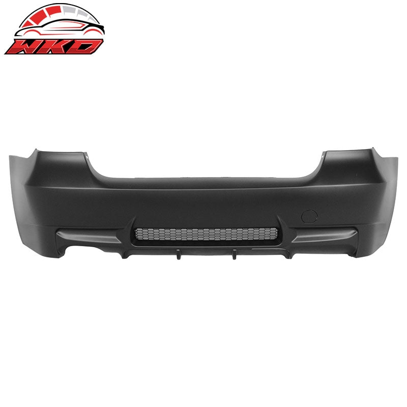 Fits 06-11 BMW E90 3-Series 325i 330i M3 Style Rear Bumper Cover Replacement PP
