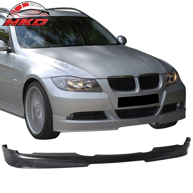 Wholesale 05-08 BMW E90 3 Series 4Dr AP Style Front Bumper Lip Spoiler PU Unpainted