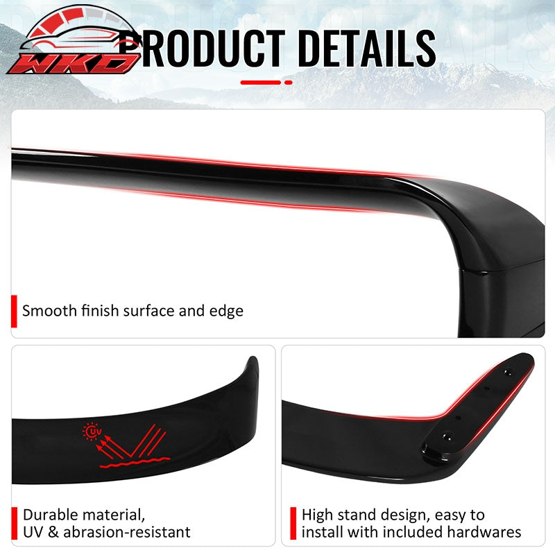 Wholesale For 06-11 BMW E90 3 Series 08-12 M3 Sedan LTW GT Style Trunk Spoiler Gloss Black - Wikond Auto
