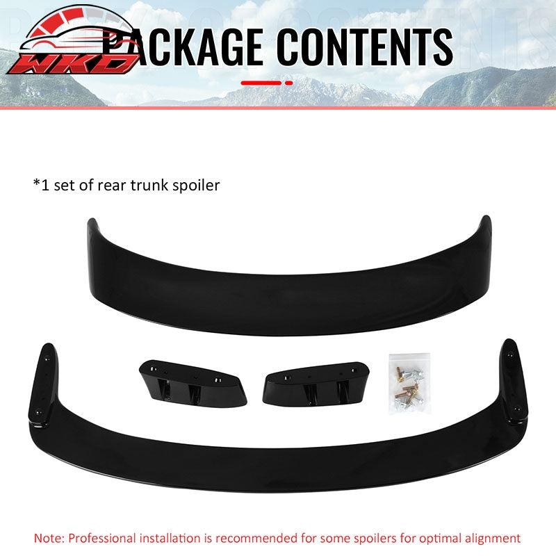 Wholesale For 06-11 BMW E90 3 Series 08-12 M3 Sedan LTW GT Style Trunk Spoiler Gloss Black - Wikond Auto