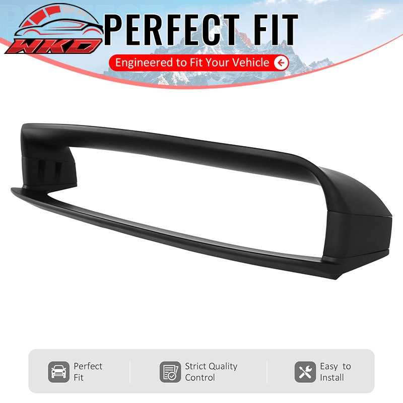 For 06-11 BMW E90 3 Series 08-12 M3 Sedan LTW GT Style Trunk Spoiler Matte Black