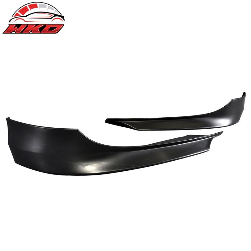 Fits 09-12 BMW E90 3-Series Sedan OE Style Front Bumper Splitters PP Unpainted