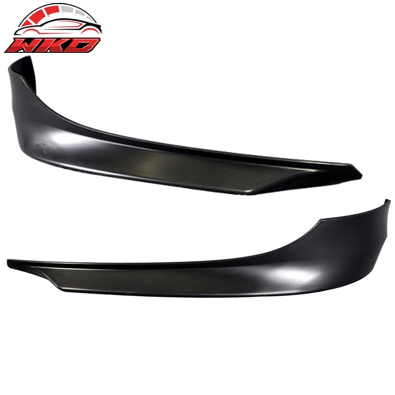 Fits 09-12 BMW E90 3-Series Sedan OE Style Front Bumper Splitters PP Unpainted