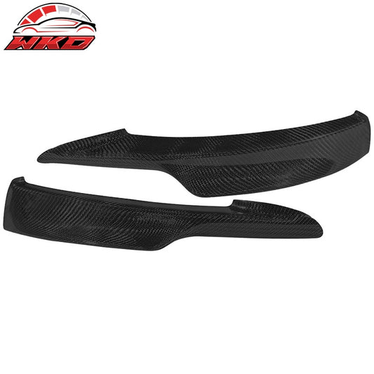 Wholesale 09-11 BMW E90 328i 335i MT Splitter Front Bumper Lip 2PC Matte Carbon Fiber