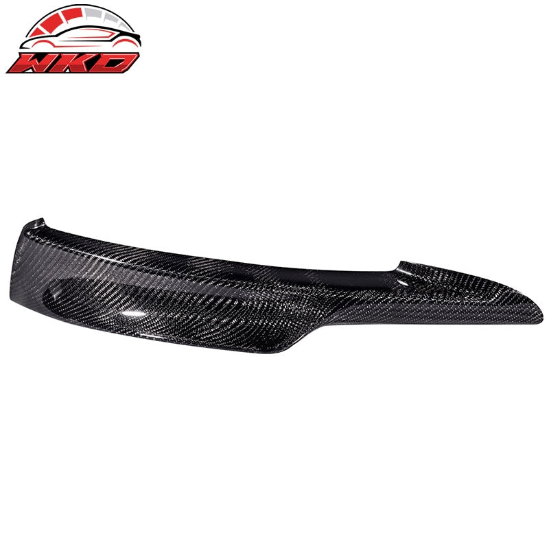 Fits 09-11 BMW E90 328i 335i MT Splitter Front Bumper Lip 2PC Matte Carbon Fiber