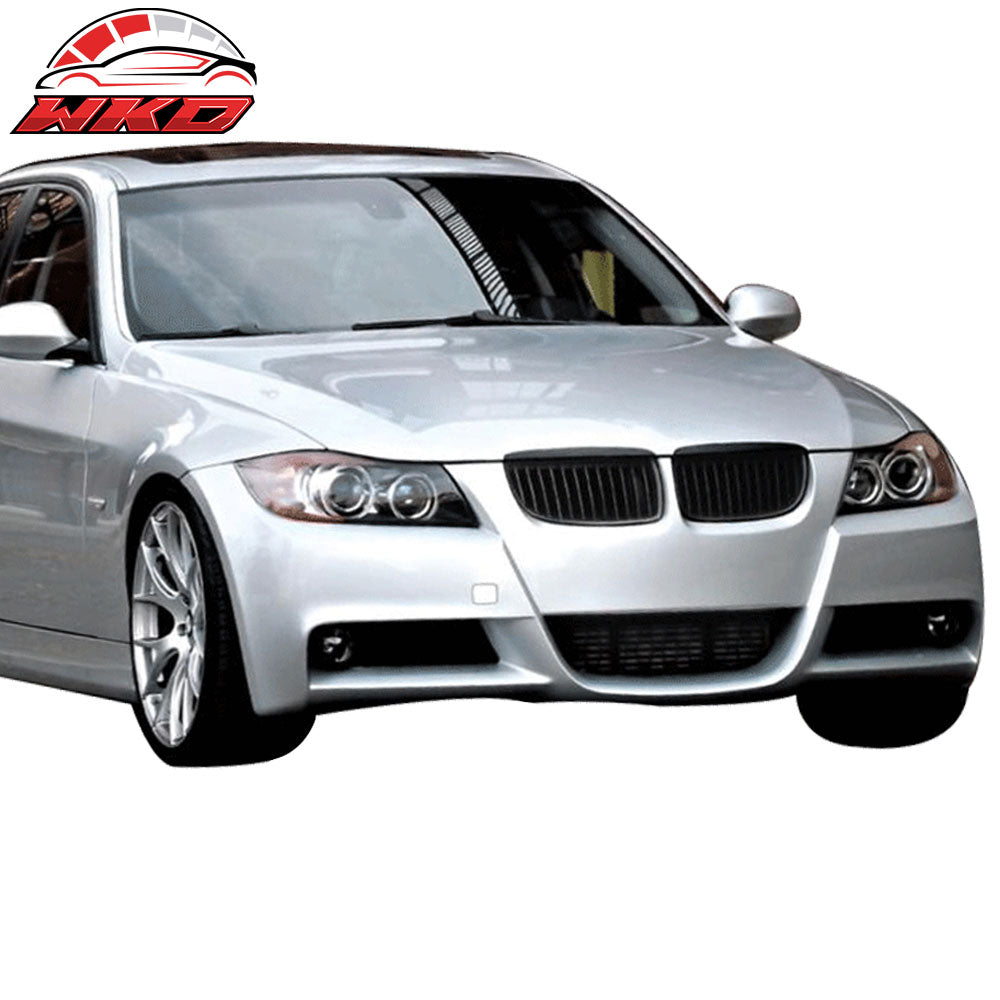 Fits 06-08 BMW E90 3-Series Pre-LCI M-Tech Style Front Bumper Cover Conversion