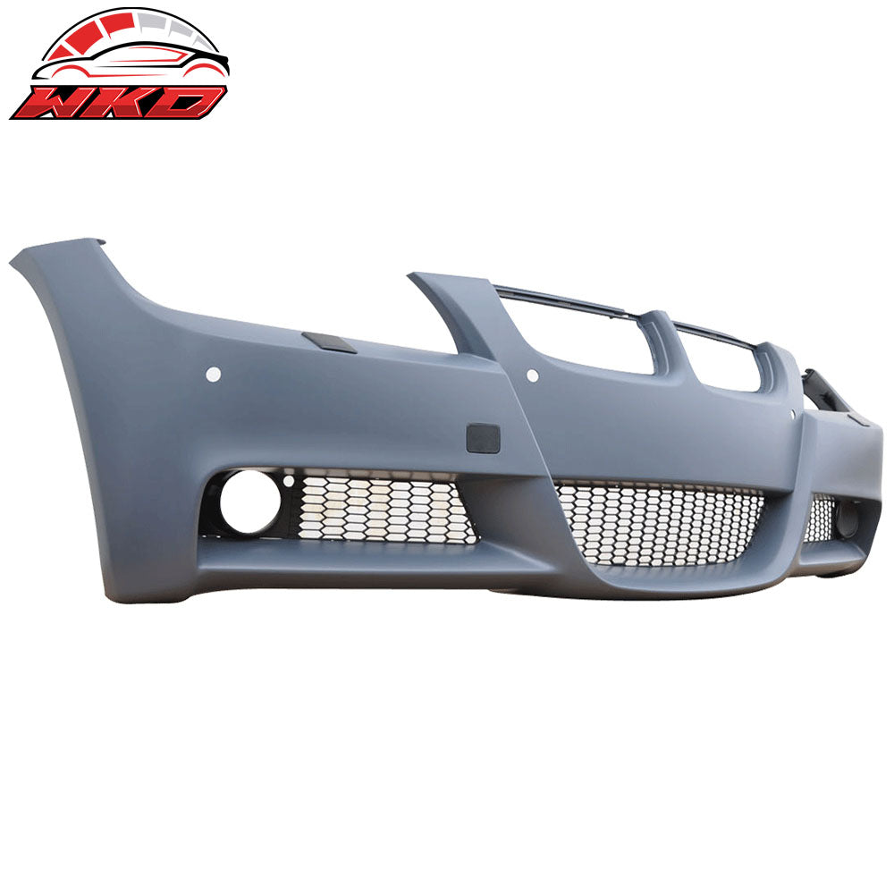 Fits 06-08 BMW E90 3-Series Pre-LCI M-Tech Style Front Bumper Cover Conversion