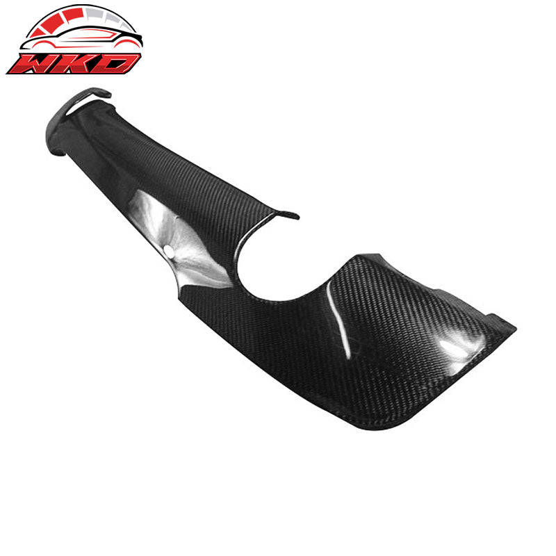 Fits 06-11 BMW E90 M Sport MP Style Rear Bumper Lip Diffuser Matte Carbon Fiber