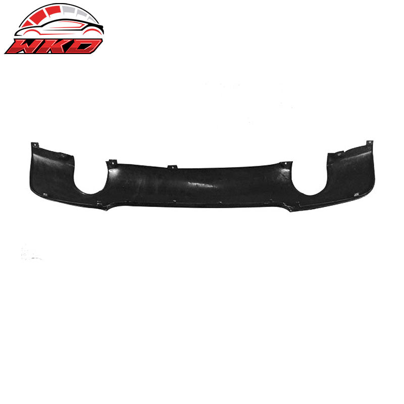 Fits 06-11 BMW E90 M Sport MP Style Rear Bumper Lip Diffuser Matte Carbon Fiber