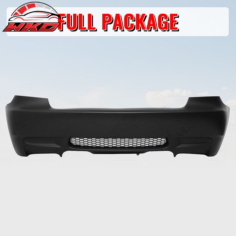 Fits 07-13 BMW E92 3-Series Coupe 2Dr M3 Style Rear Bumper Cover Replacement PP