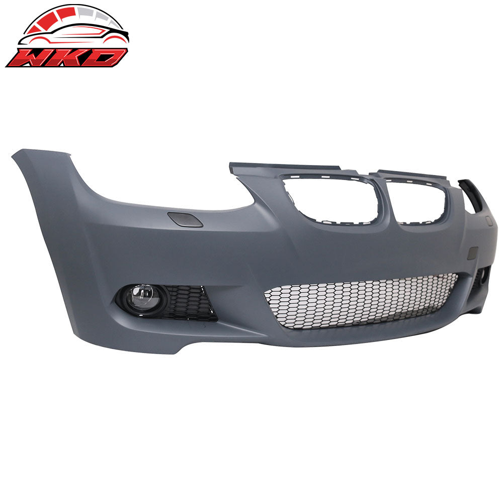 Fits 07-10 E92 E93 Pre-LCI M-T Msport Front Bumper Cover Replacement+Foglamp