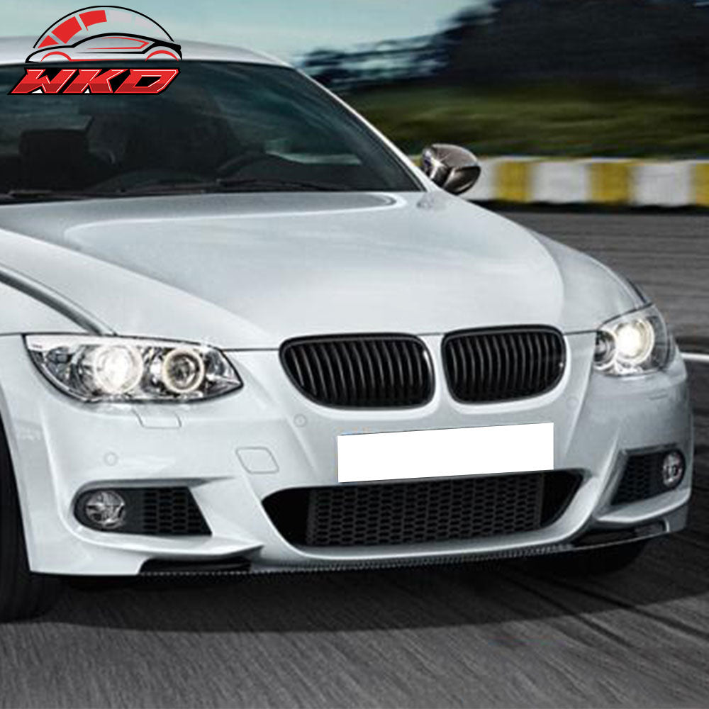 Fits 11-13 BMW E92 LCI M-T Msport Front Bumper Cover Replacement+Fog Lamps