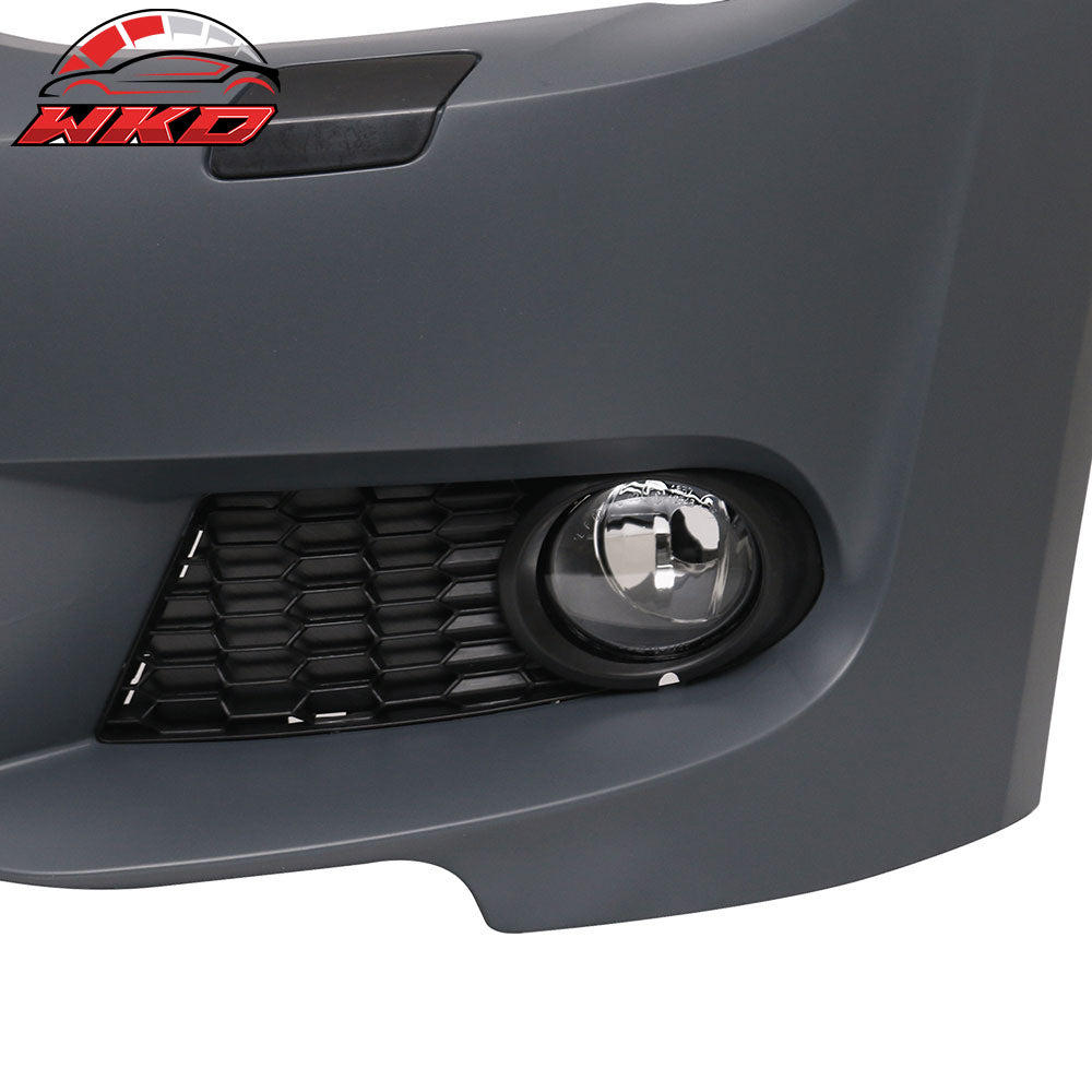Fits 11-13 BMW E92 LCI M-T Msport Front Bumper Cover Replacement+Fog Lamps