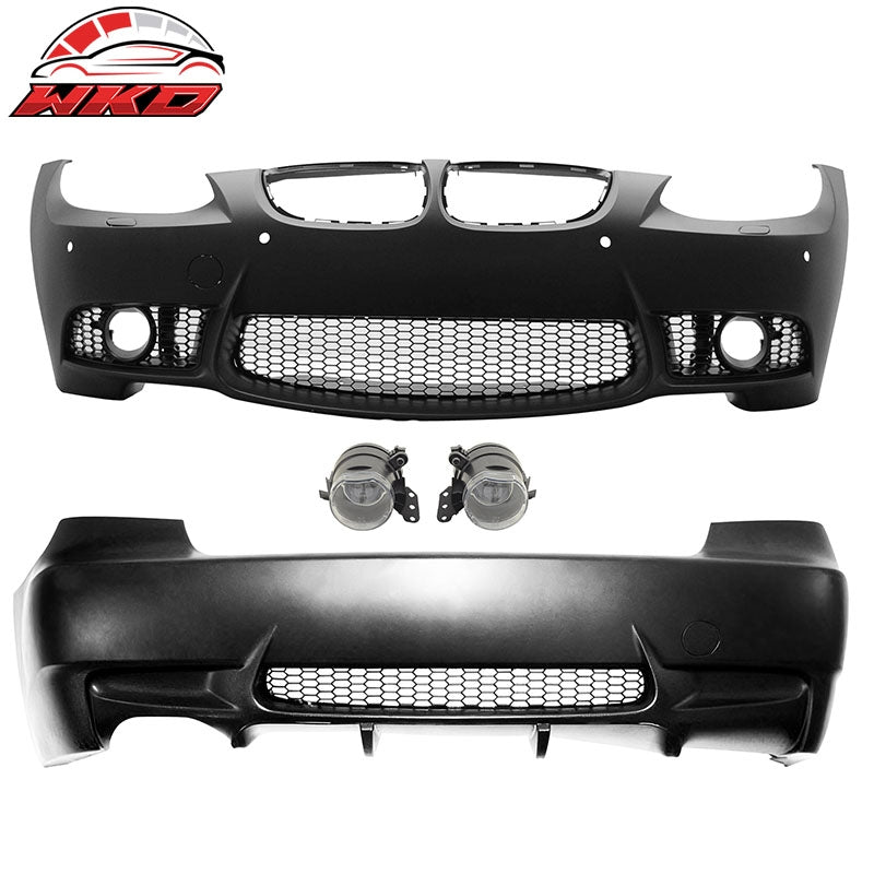Wholesale 07-10 BMW E92 E93 3 Series M3 Style Fog Lamps Front & Rear Bumper Cover PP - Wikond Auto
