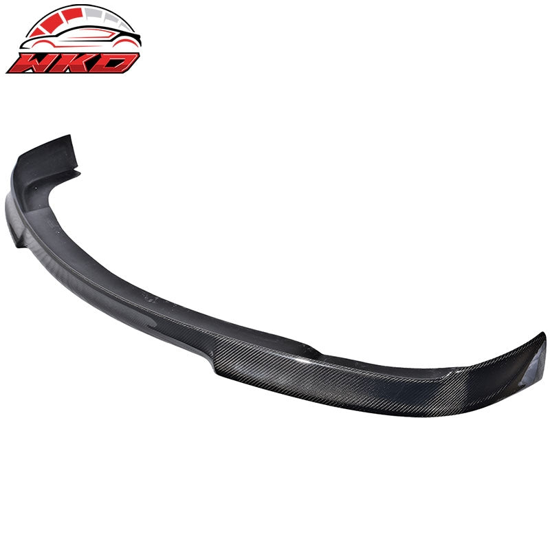 Fits 09-12 BMW F01 7-Series Sedan VRS Style Front Bumper Lip Matte Carbon Fiber