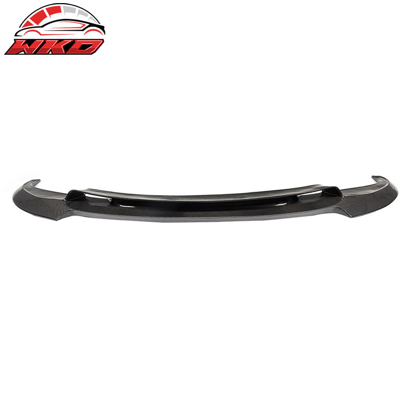 Fits 12-17 BMW 6 Series F06 M6 V Style Front Bumper Lip Kit Matte Carbon Fiber