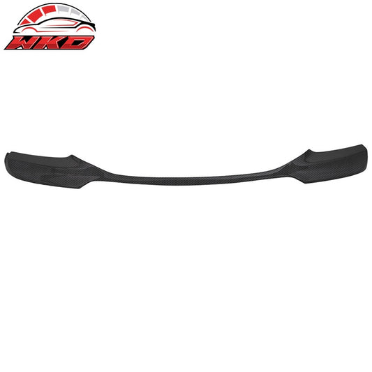 Wholesale 11-16 BMW F10 5 Series M Sport V Style Front Bumper Lip Matte Carbon Fiber