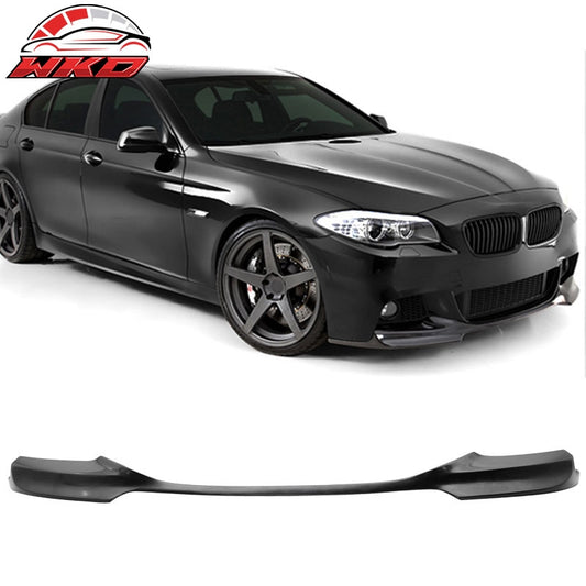 Wholesale 11-16 BMW F10 5 Series Sedan V Style Front Bumper Lip Spoiler- PU