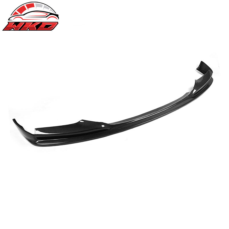 Fits 11-16 BMW 5 Series F10 M Sport 3D Style Front Bumper Lip Matte Carbon Fiber
