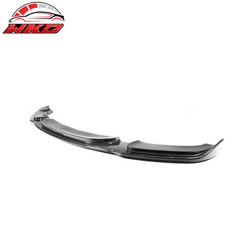 Fits 11-16 BMW F10 5 Series M-Sport HM/H Style Front Bumper Lip Carbon Fiber CF