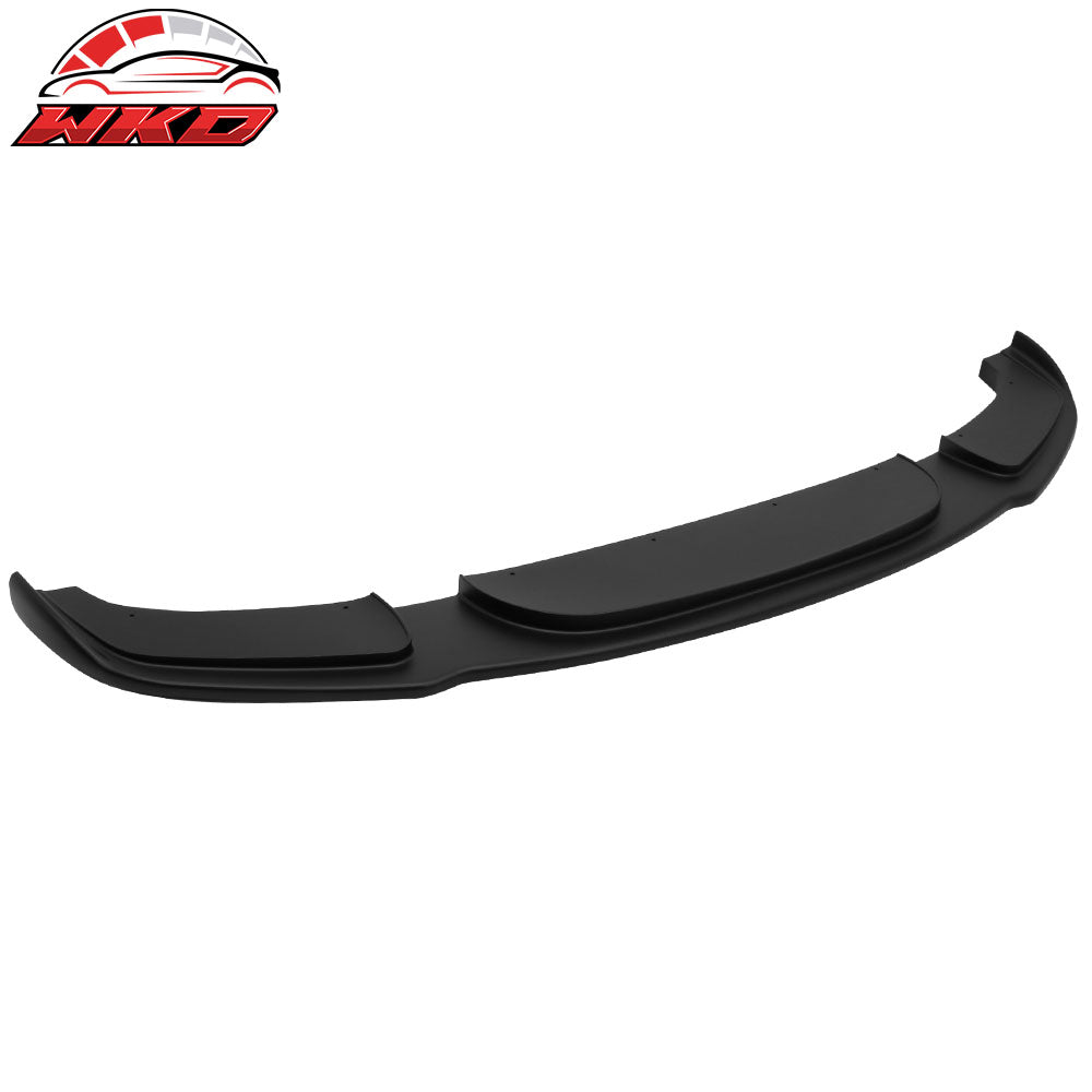 Fits 11-16 BMW F10 5 Series Msport H Style Front Lip Chin Spoiler Matte Black