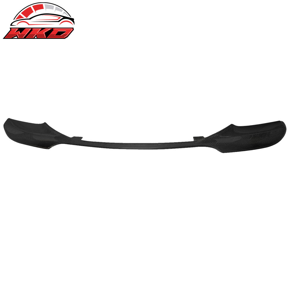 Wholesale 11-16 BMW F10 M-Tech M Sport V Style Front Bumper Lip - Matte Carbon Fiber