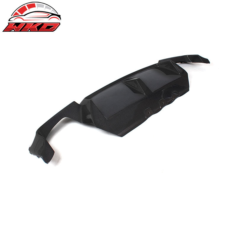 Wholesale 11-16 BMW F10 M5 3D Style Rear Bumper Lip Diffuser Matte Carbon Fiber