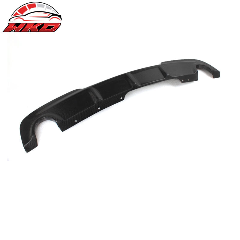 Wholesale 11-16 BMW F10 5 Series AK Style Rear Bumper Lip Diffuser Matte Carbon Fiber
