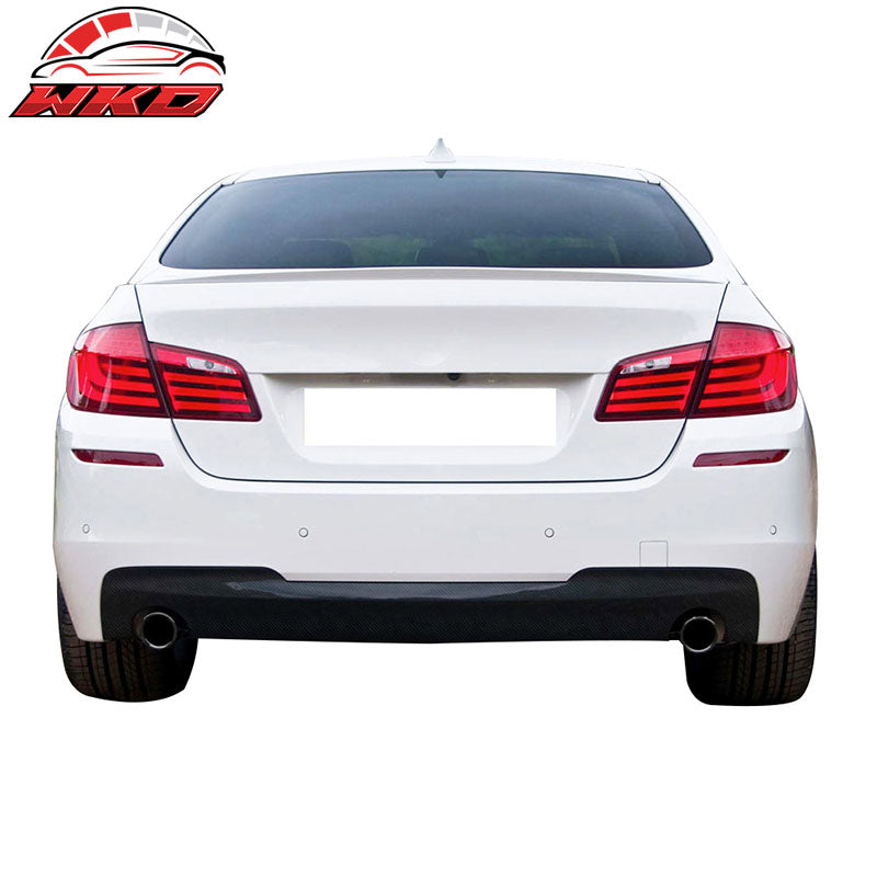 Fits 11-16 BMW F10 M Sport OE Style Rear Diffuser Carbon Fiber CF