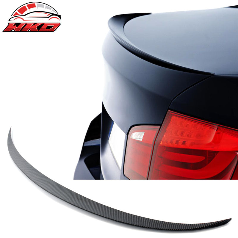 Fits 11-16 BMW 5 Series F10 M5 MP Style Rear Trunk Spoiler Matte Carbon Fiber