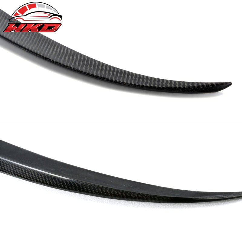 Fits 11-16 BMW 5 Series F10 M5 MP Style Rear Trunk Spoiler Matte Carbon Fiber