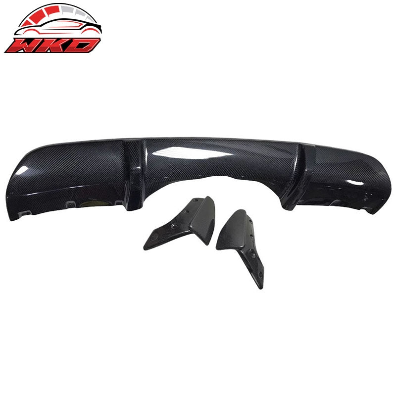 Wholesale 14-18 BMW F15 X5 MT MP Style 3PC Rear Diffuser - Carbon Fiber