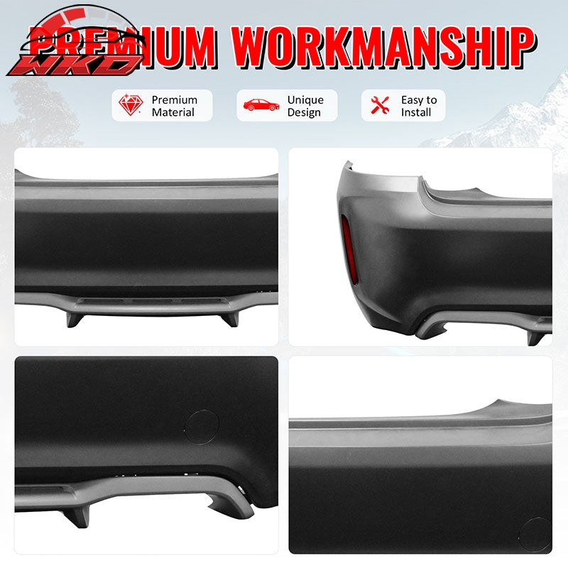 Wholesale 14-21 BMW F22 F23 2 Series M2 Style Front Rear Bumper Cover Replacement PP - Wikond Auto
