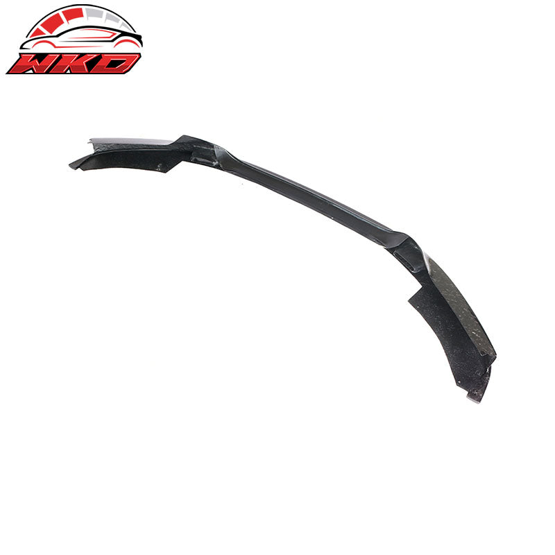 Fits 14-21 BMW F22 MSport 3D Style Front Bumper Lip Forged Matte Carbon Fiber