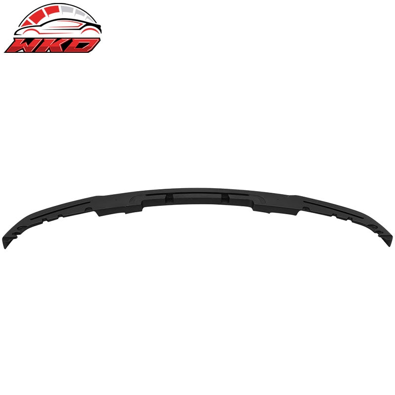 Fits 12-18 BMW F30 3 Series M Sport HM Style Front Bumper Lip Matte Black ABS