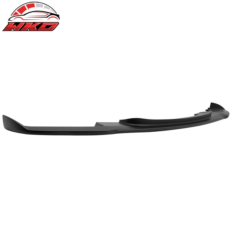 Fits 12-18 BMW F30 3 Series M Sport HM Style Front Bumper Lip Matte Black ABS