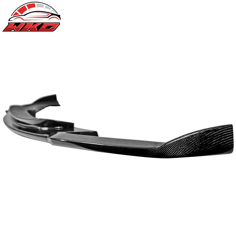 Fits 12-18 BMW F30 3 Series M Sport HM Style Front Bumper Lip Matte Carbon Fiber