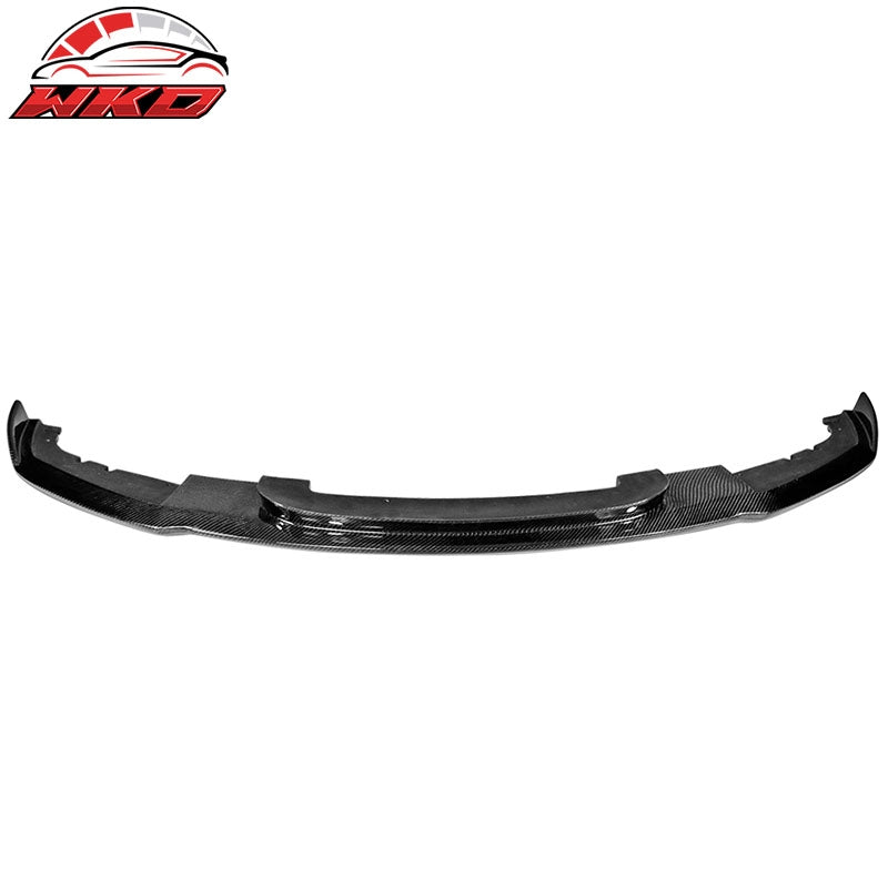 Fits 12-18 BMW F30 3 Series M Sport HM Style Front Bumper Lip Matte Carbon Fiber