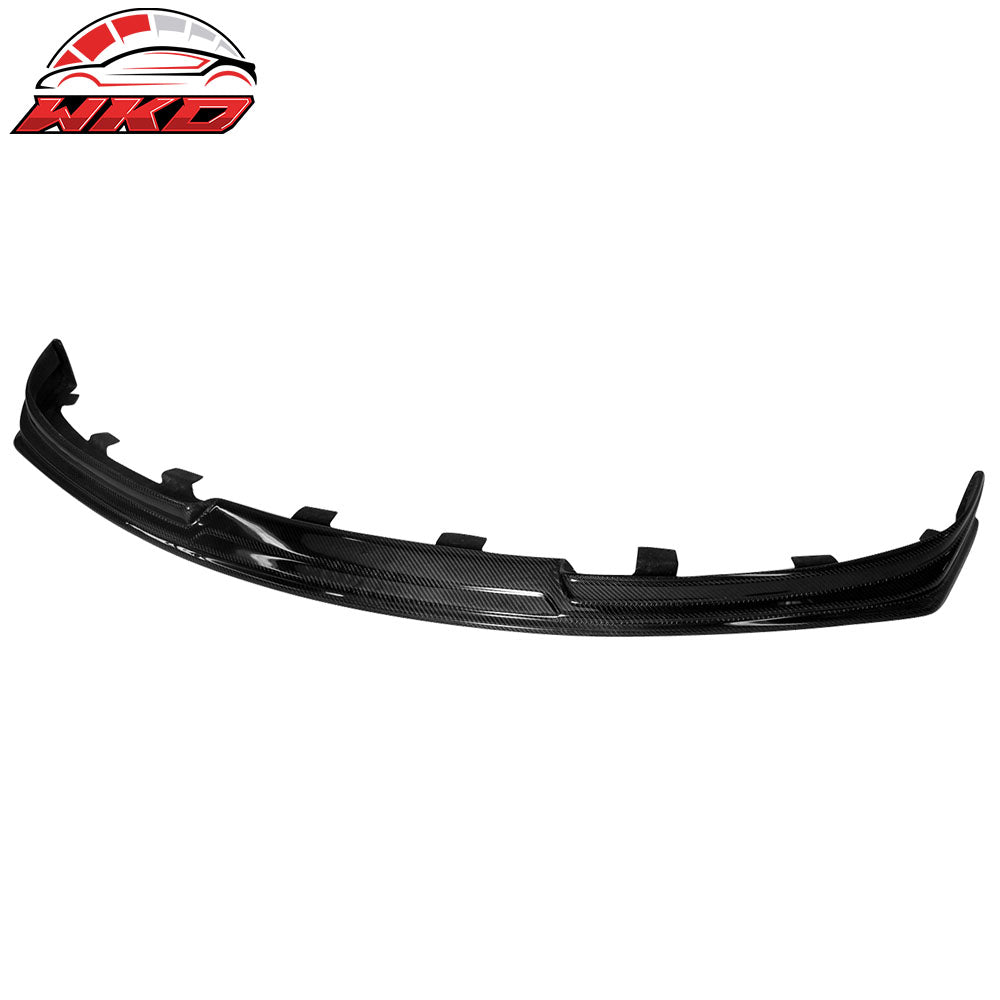 Fits 12-13 BMW F30 3 Series M-Tech JC Style Front Bumper Lip Matte Carbon Fiber