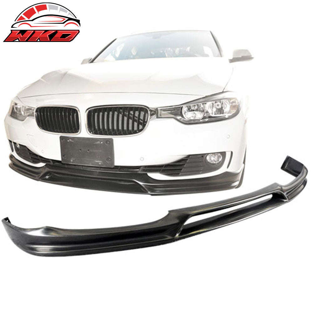 Fits 12-15 BMW F30 3-Series 3D Style PU Front Bumper Lip