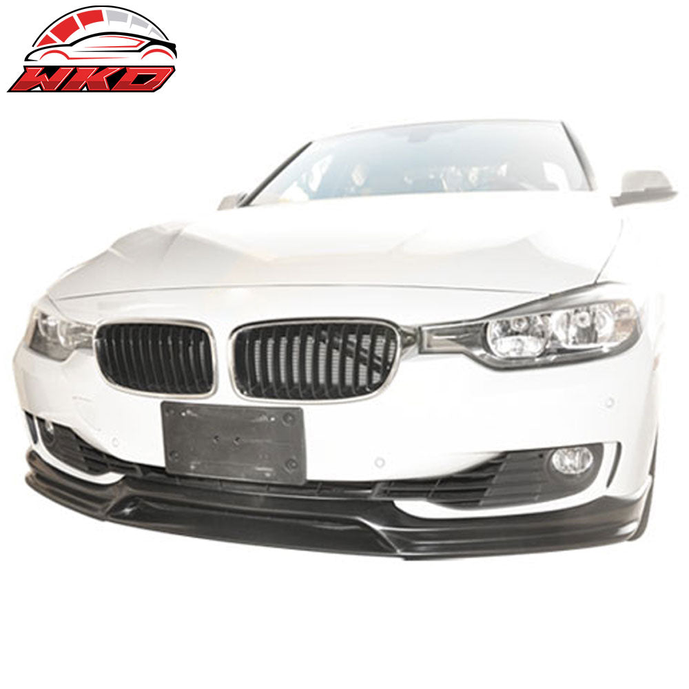 Fits 12-15 BMW F30 3-Series 3D Style PU Front Bumper Lip