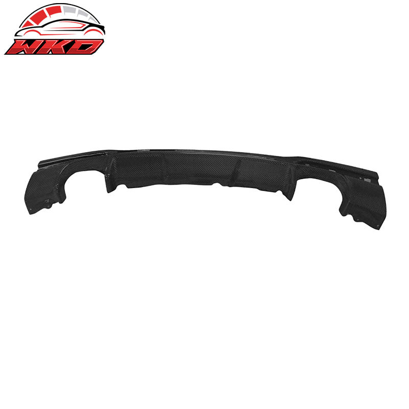 Wholesale 12-18 BMW F30 Sedan 3D Style Rear Bumper Lip Diffuser Matte Carbon Fiber