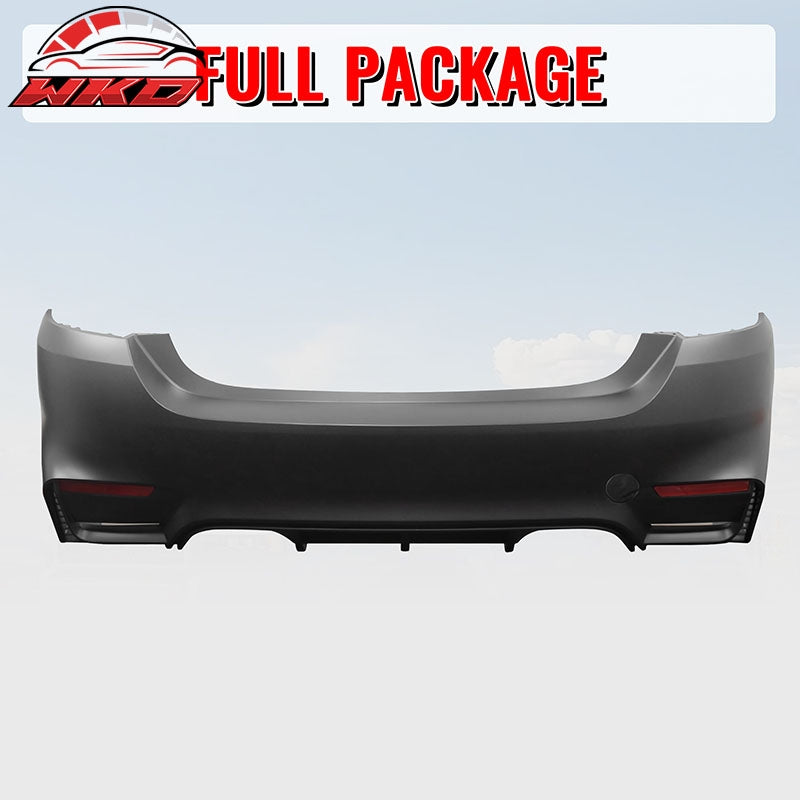 Fits 14-20 BMW F32 4 Series 420i 428i M4 Style Rear Bumper Cover Replacement PP