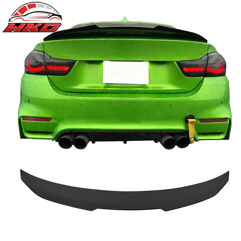 Wholesale 14-20 BMW F32 4-Series Coupe PSM Style Rear Trunk Spoiler Wing Matte Black