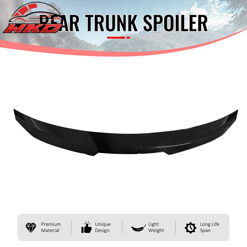 Fits 14-20 BMW F32 4-Series Coupe PSM Style Rear Trunk Spoiler Wing Gloss Black